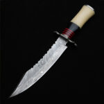 DAMASCUS BOWIE KNIFE