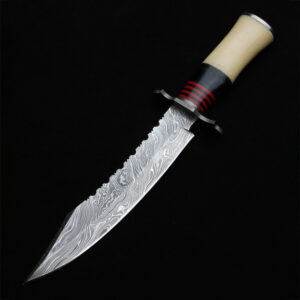 DAMASCUS BOWIE KNIFE